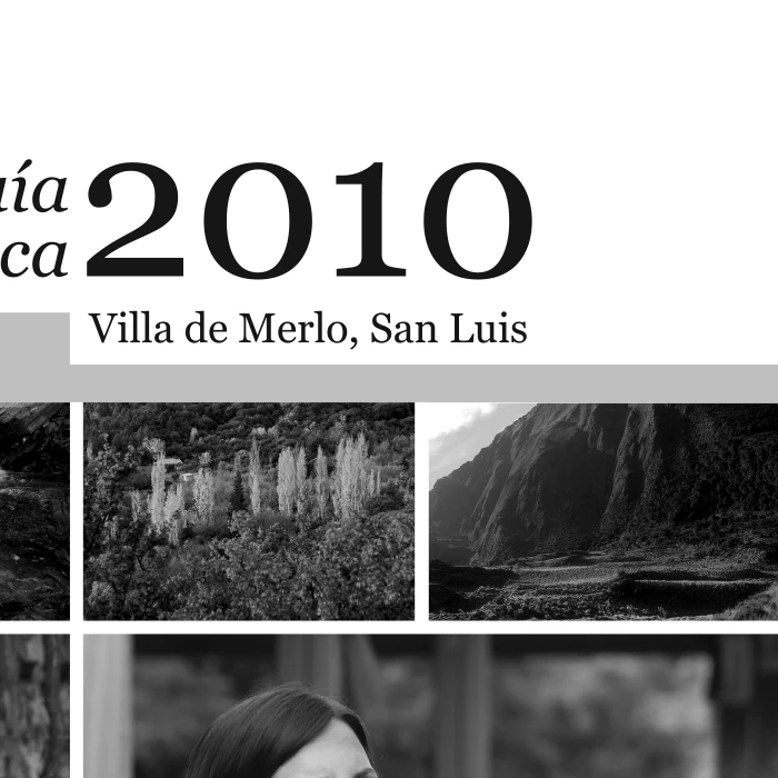 Diseño editorial de la guía telefónica de Villa de Merlo, San Luis.